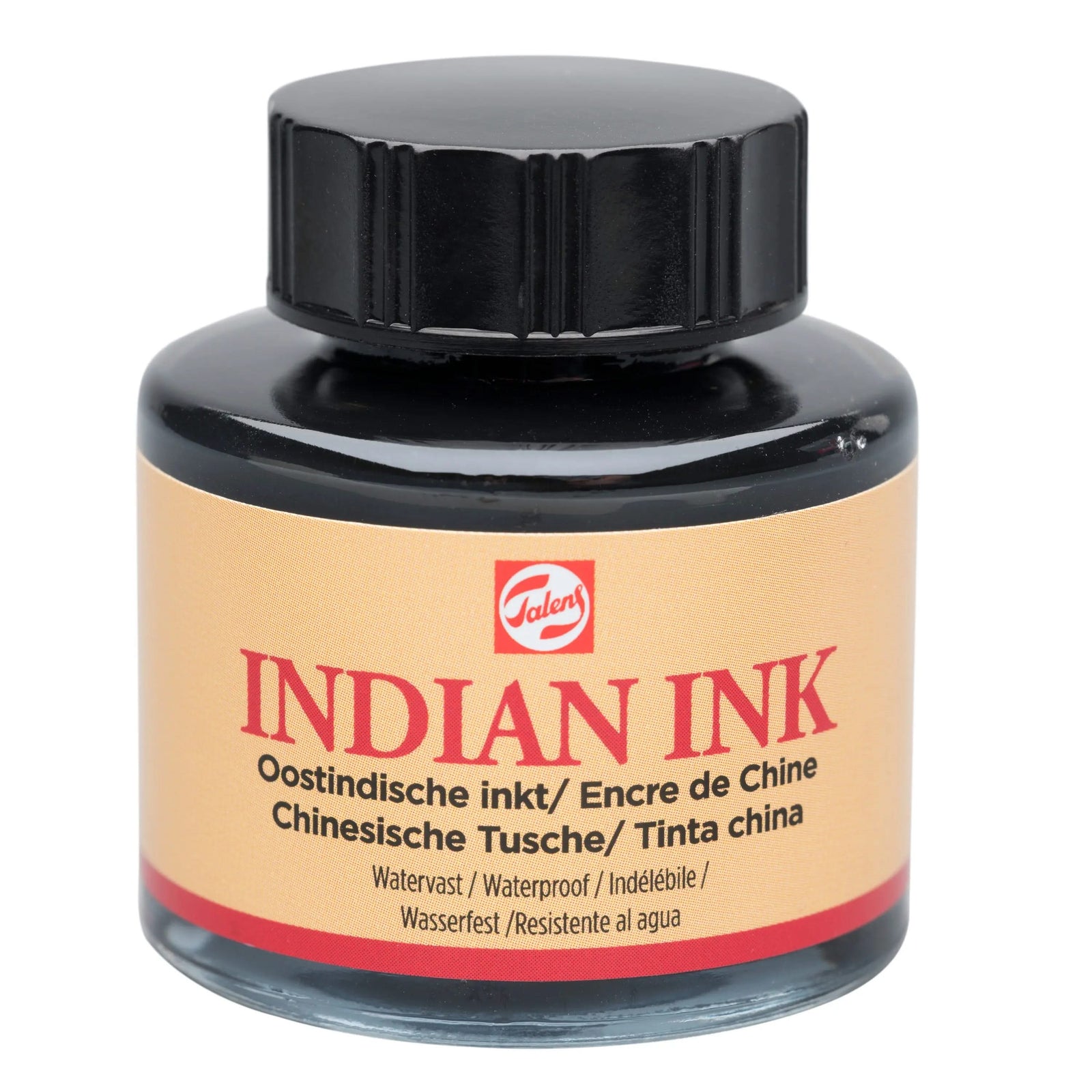 Talens Chinesische Tusche Flasche 30 ml Schwarz 700 - Kidis Art