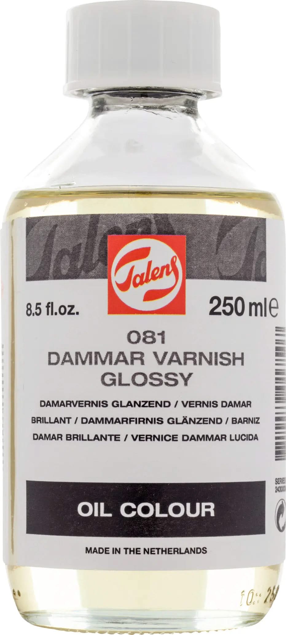 Talens Damarfirnis Glänzend 081 Flasche 250 ml - Kidis Art