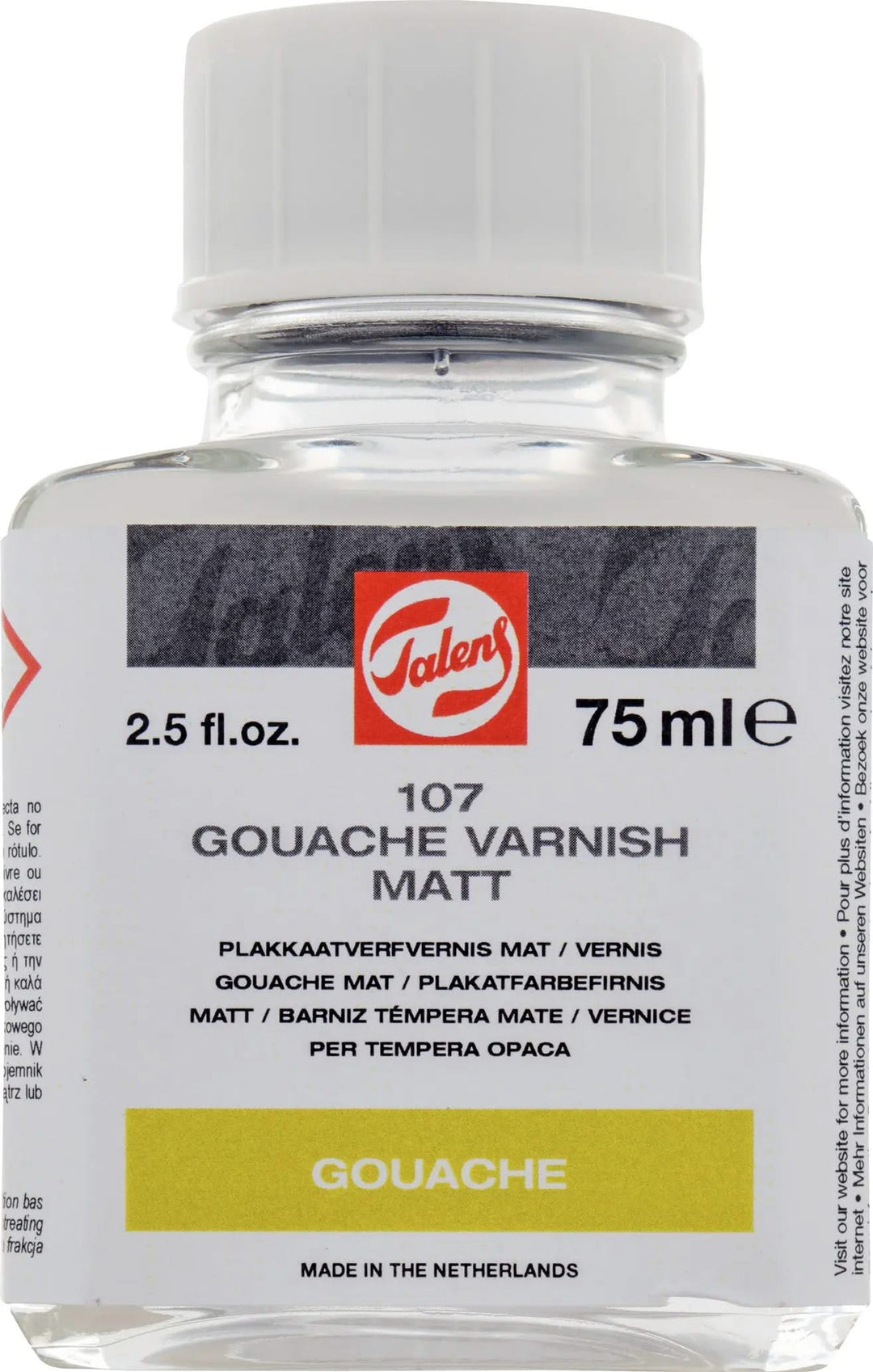 Talens Designer Tempera Firnis Matt 107 Flasche 75 ml - Kidis Art