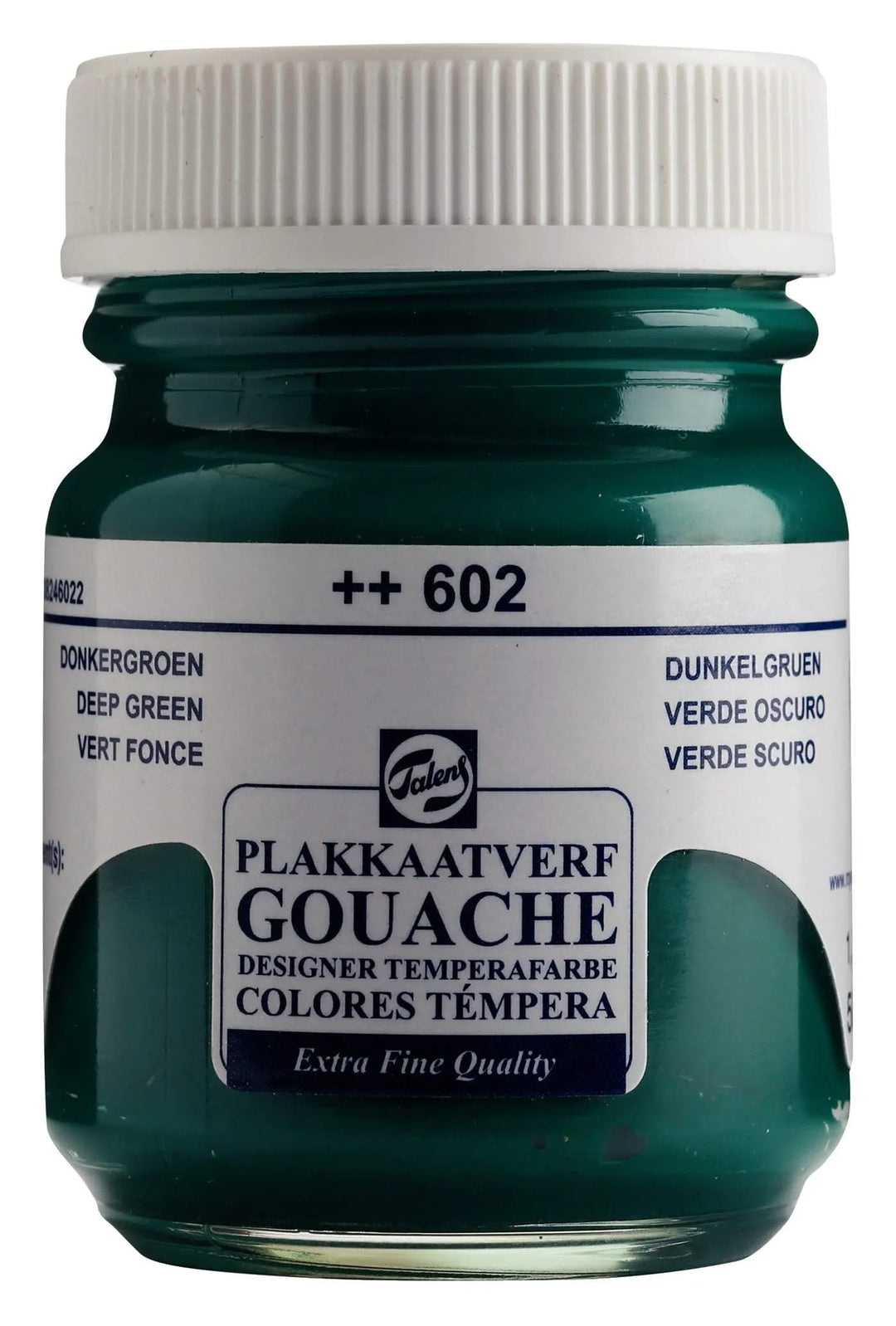Talens Gouache Extra Fine Quality Flasche 50 ml Dunkelgrün 602 - Kidis Art