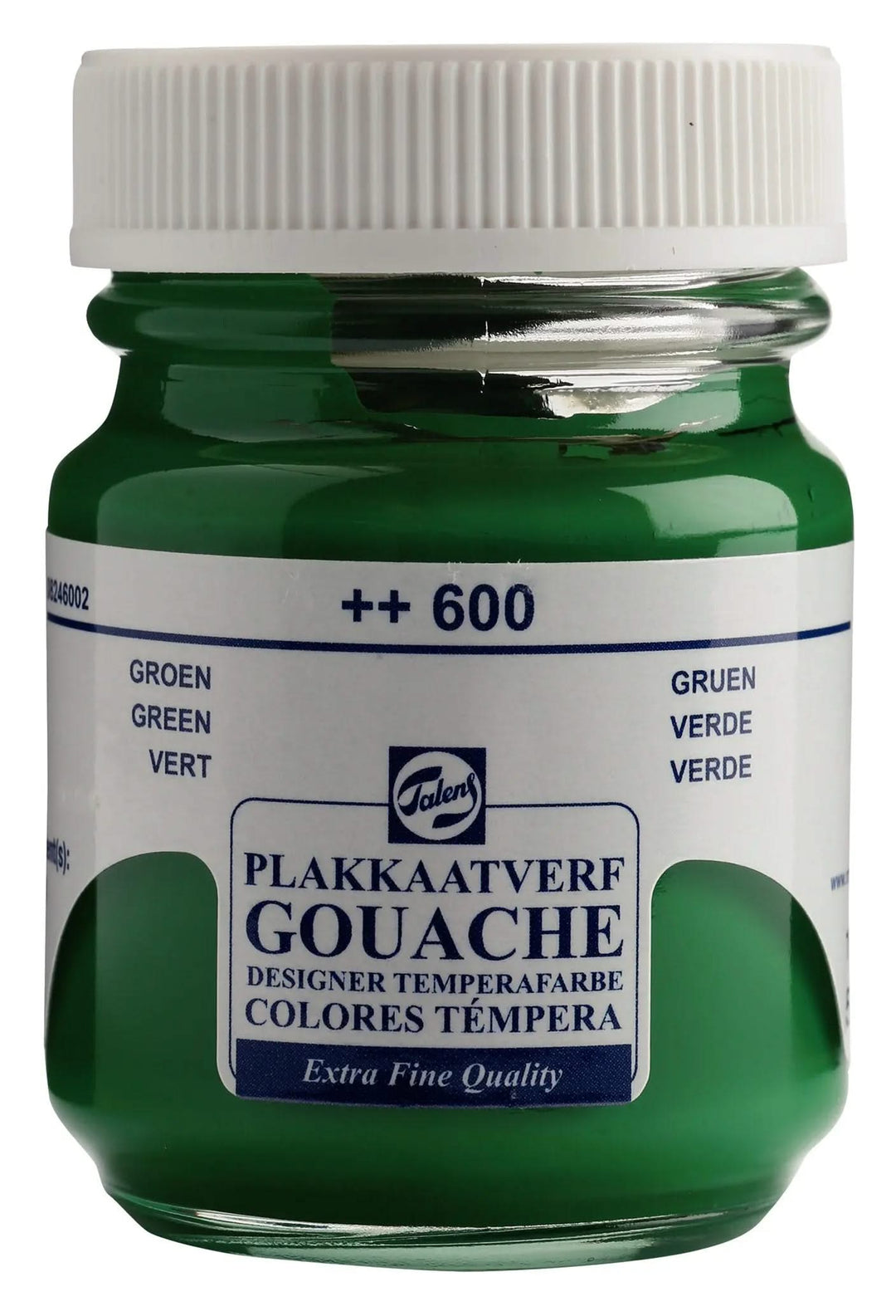 Talens Gouache Extra Fine Quality Flasche 50 ml Grün 600 - Kidis Art