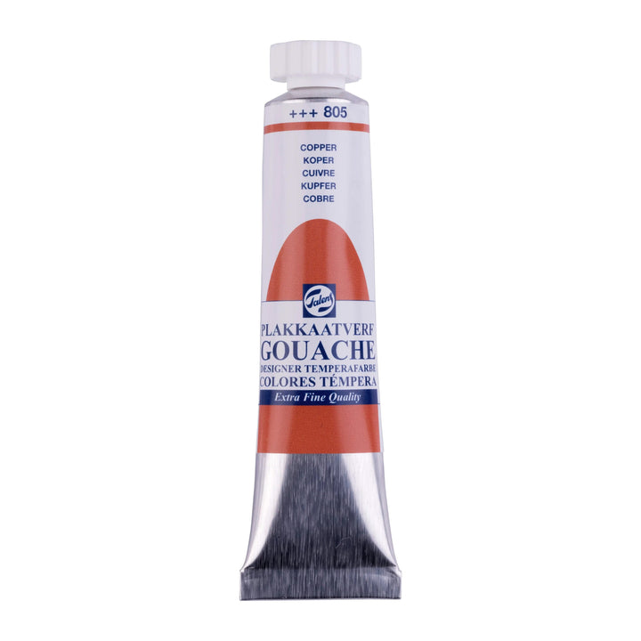 Talens Gouache Extra Fine Quality Tube 20 ml Kupfer 805 - Kidis Art