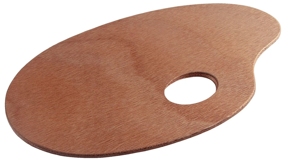 Talens Holzpalette Oval 21 x 30 cm - Kidis Art