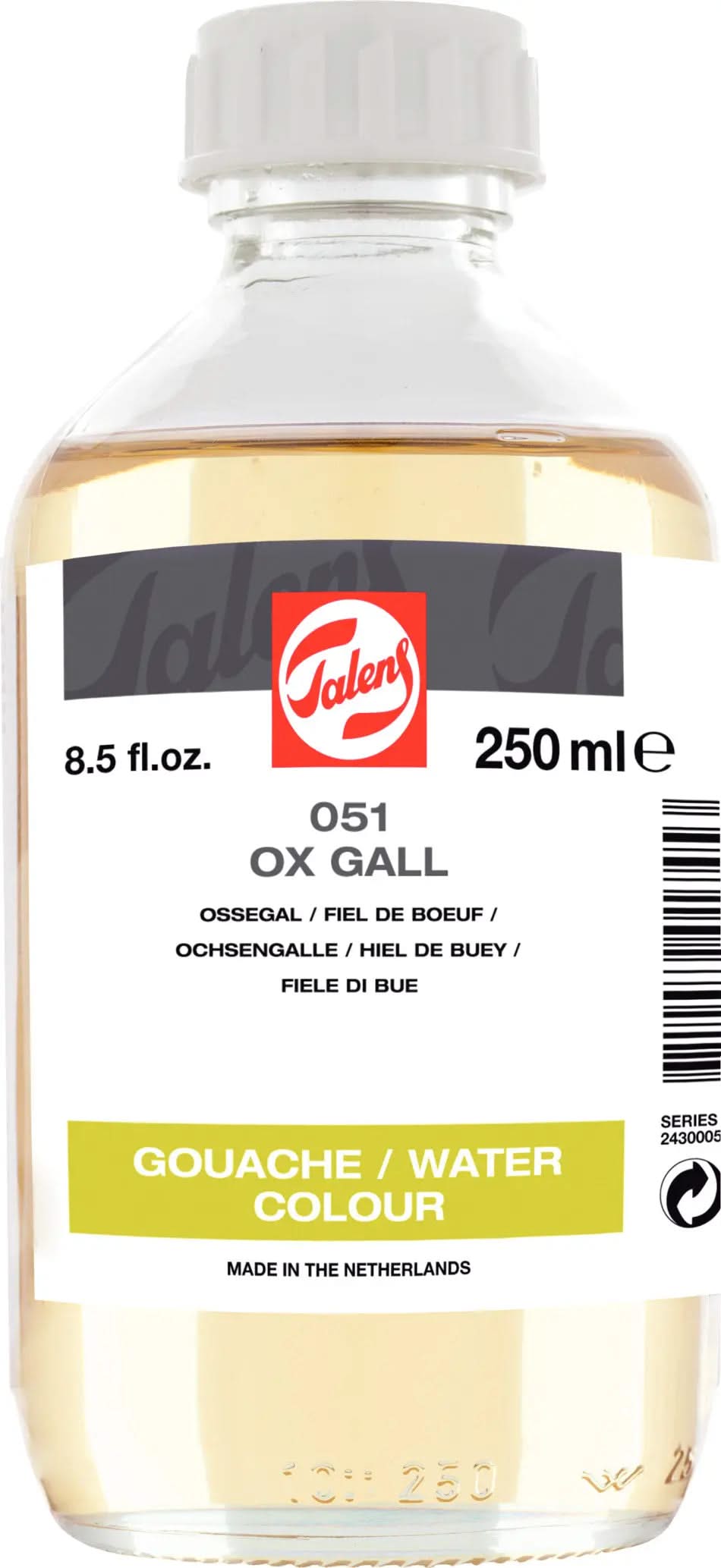 Talens Ochsengalle 051 Flasche 250 ml - Kidis Art