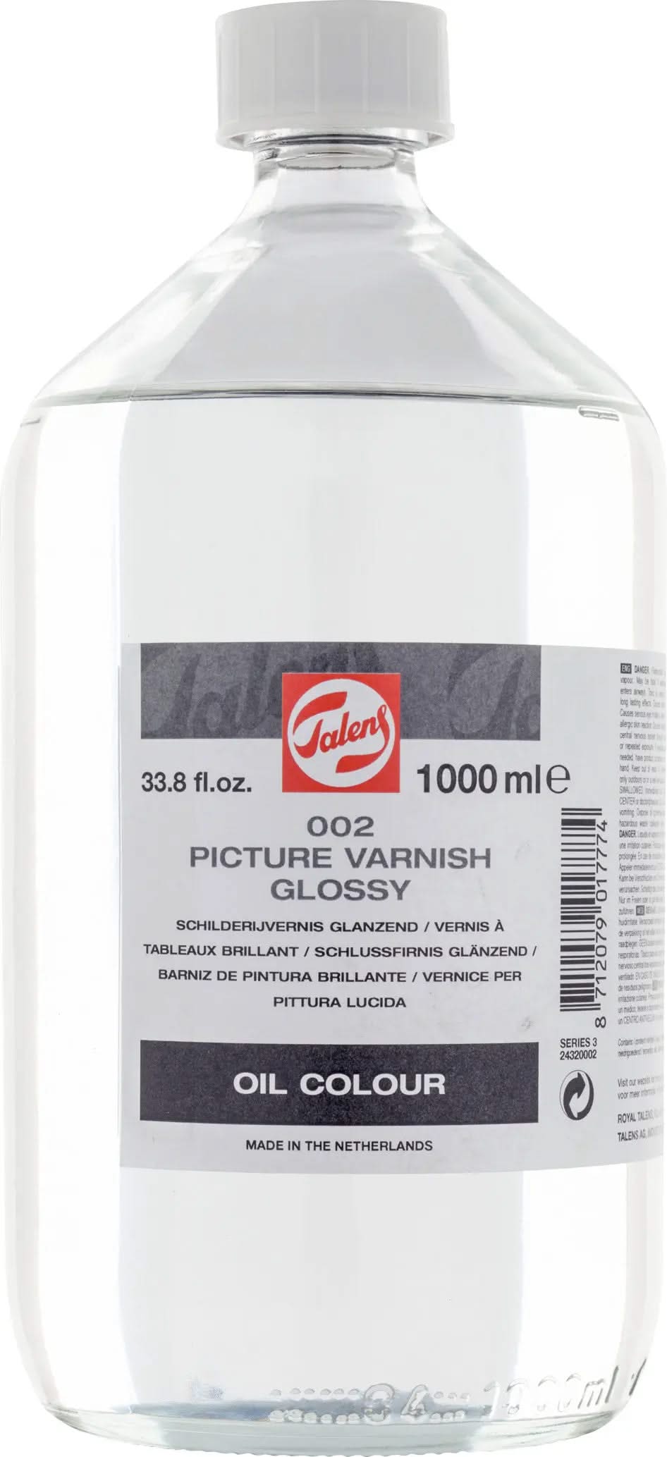 Talens Schlussfirnis Glänzend 002 Flasche 1000 ml - Kidis Art