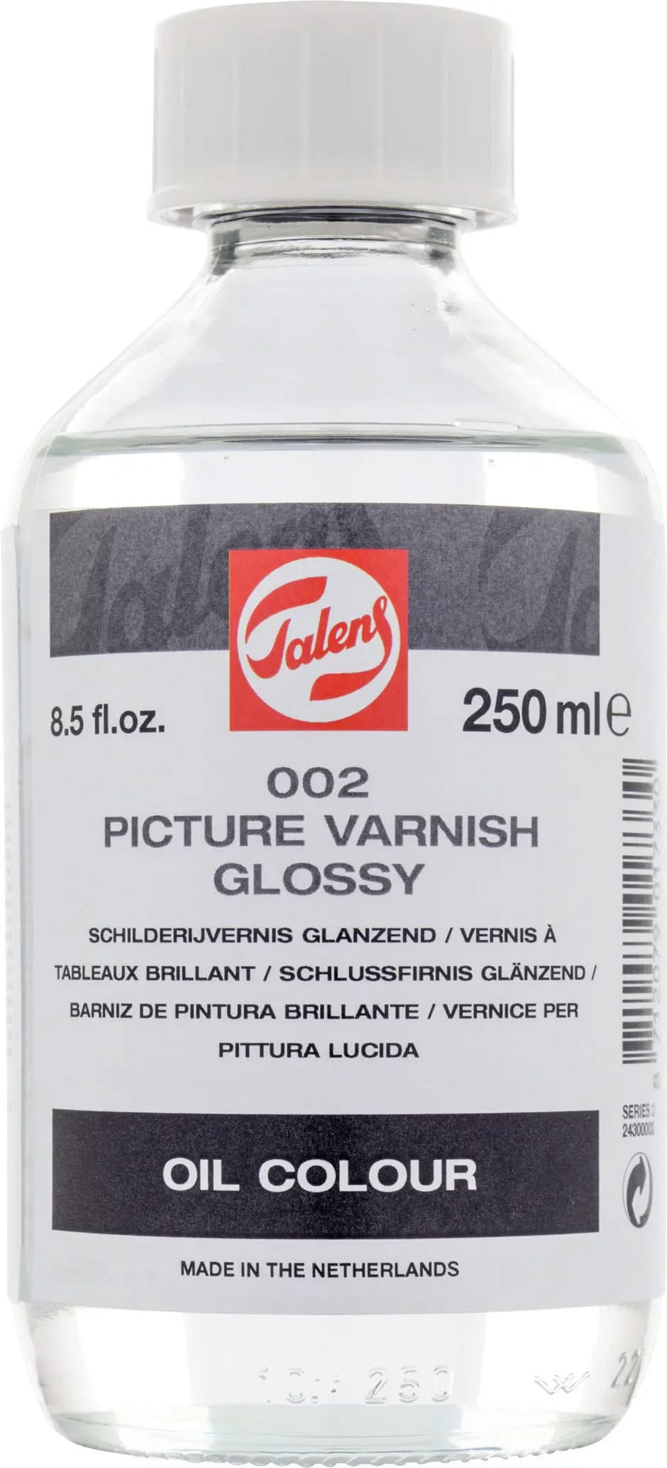 Talens Schlussfirnis Glänzend 002 Flasche 250 ml - Kidis Art