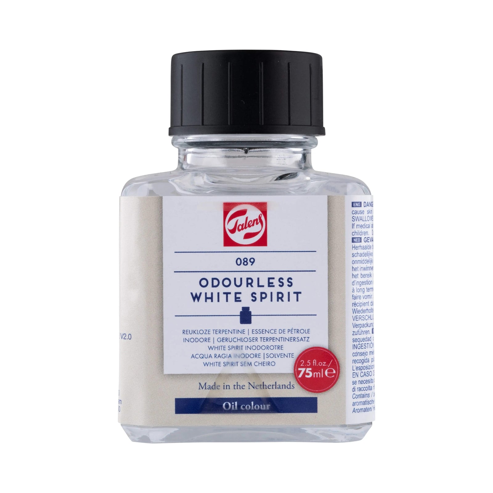 Talens Terpentinersatz Geruchlos 089 Flasche 75 ml - Kidis Art