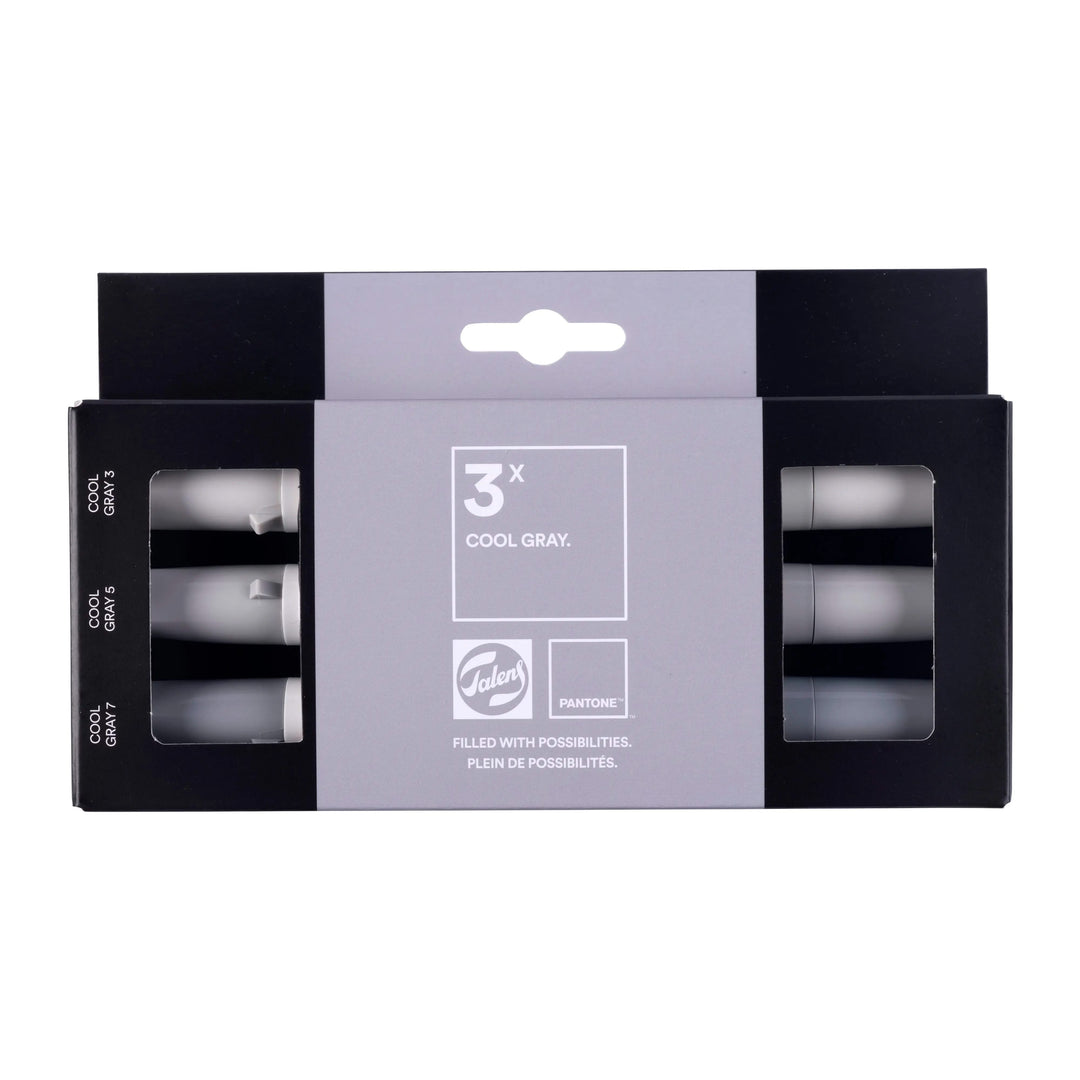 Talens | Pantone Marker Set 3x Cool Gray - Kidis Art