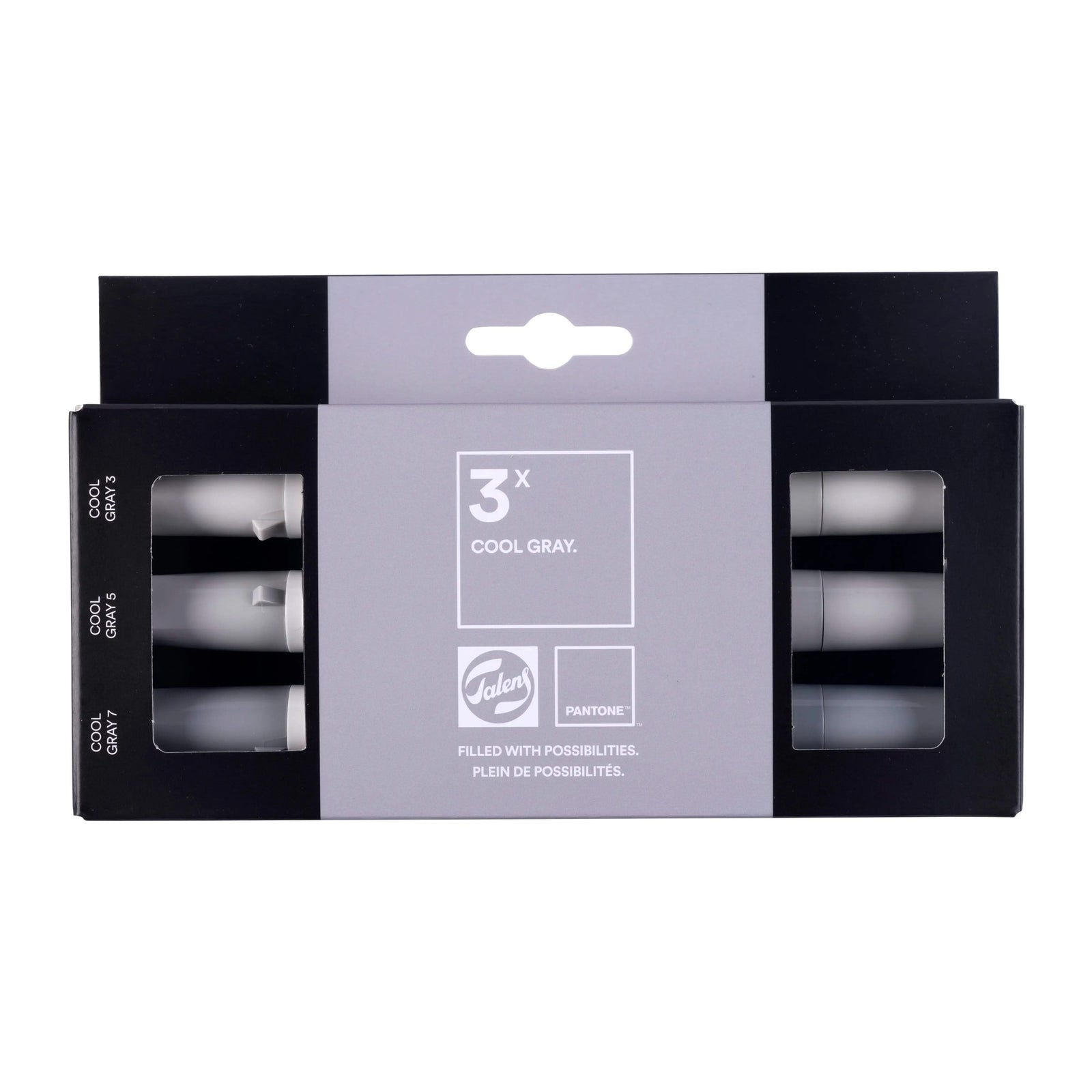 Talens | Pantone Marker Set 3x Cool Gray - Kidis Art