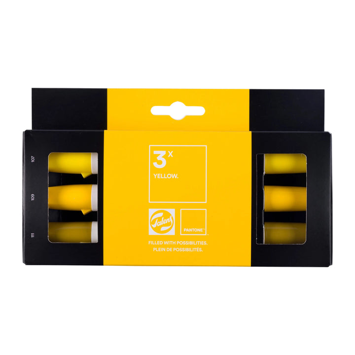Talens | Pantone Marker Set 3x Yellow - Kidis Art