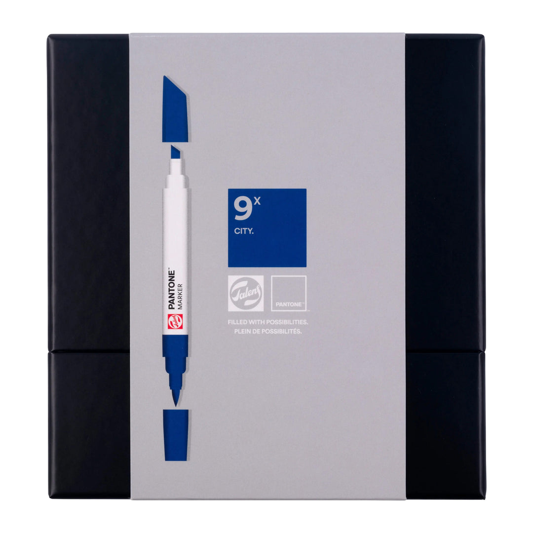 Talens | Pantone Marker Set 9x City - Kidis Art