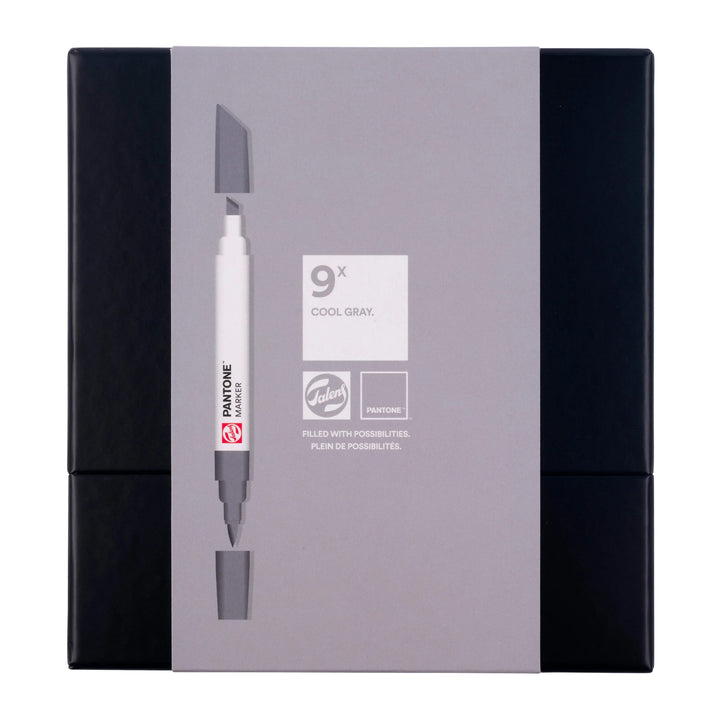 Talens | Pantone Marker Set 9x Cool Gray - Kidis Art