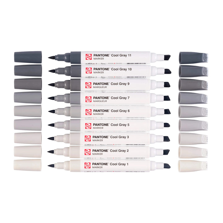 Talens | Pantone Marker Set 9x Cool Gray - Kidis Art