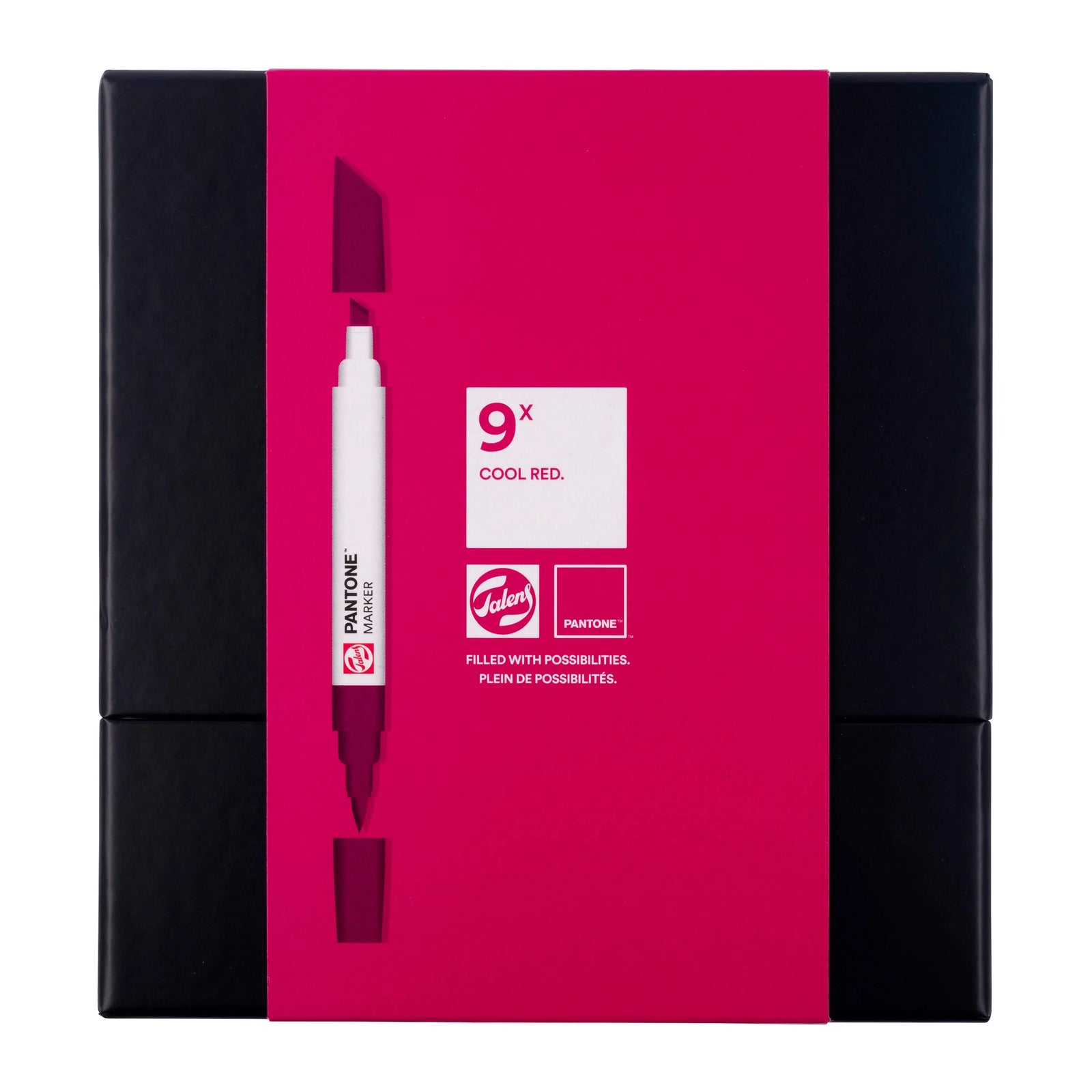 Talens | Pantone Marker Set 9x Cool Red - Kidis Art