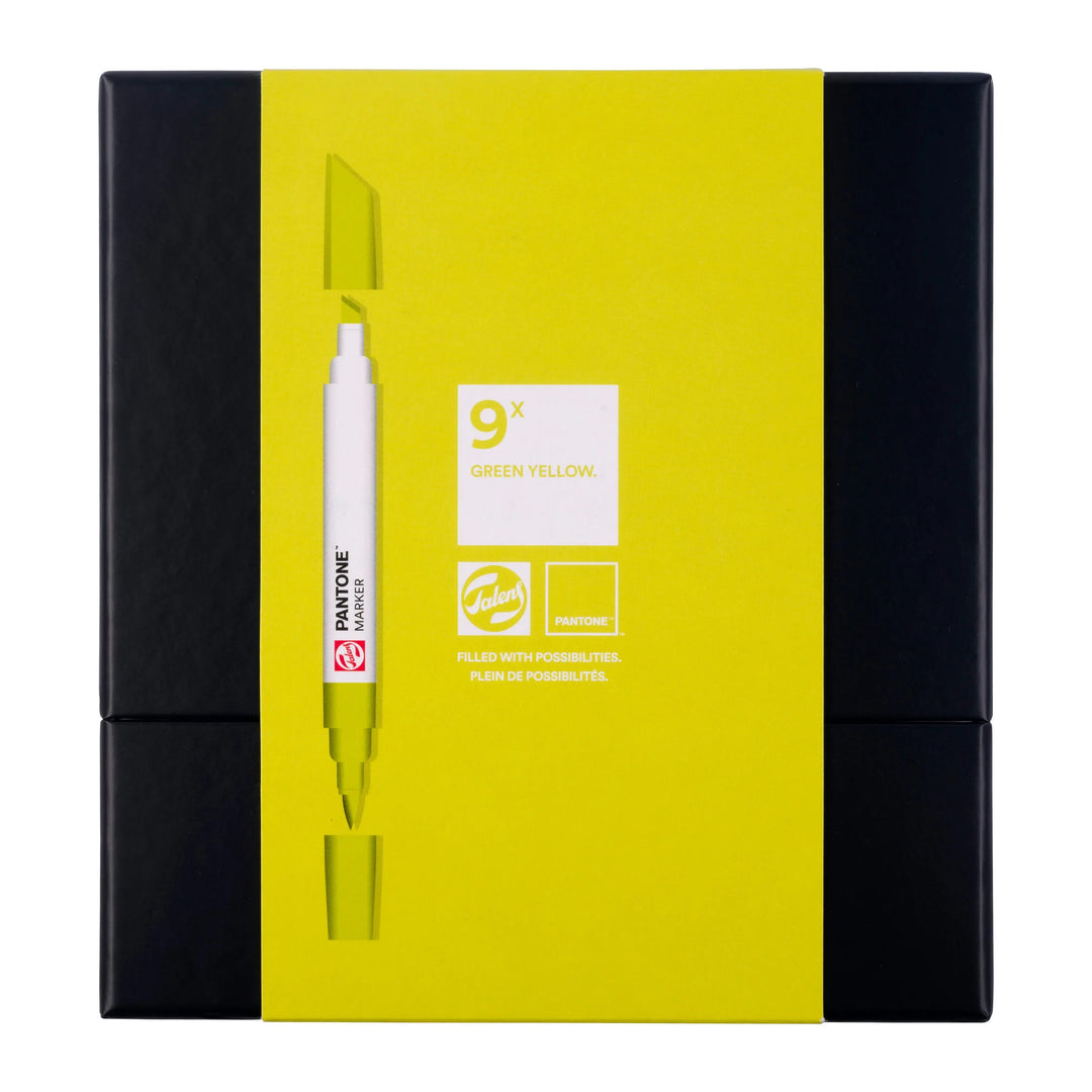 Talens | Pantone Marker Set 9x Green Yellow - Kidis Art