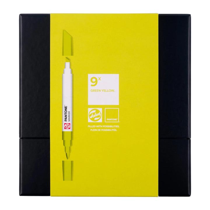 Talens | Pantone Marker Set 9x Green Yellow - Kidis Art