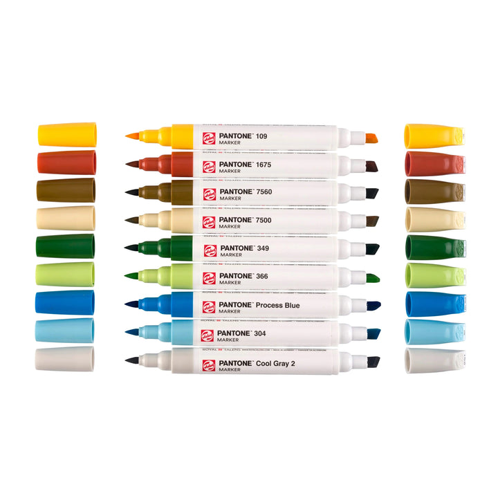Talens | Pantone Marker Set 9x Nature - Kidis Art