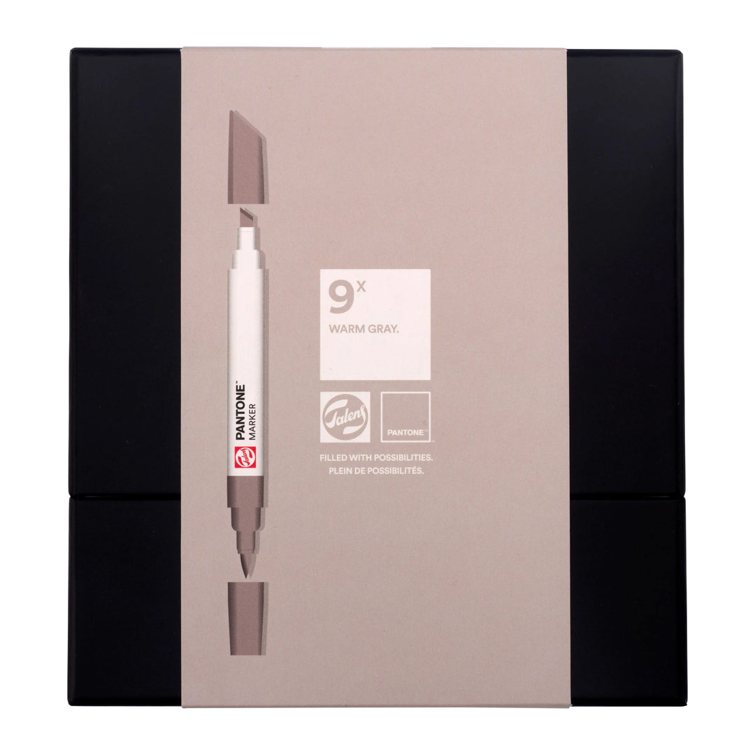 Talens | Pantone Marker Set 9x Warm Gray - Kidis Art