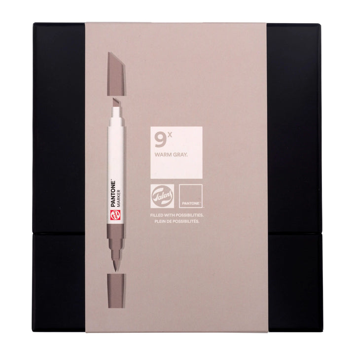 Talens | Pantone Marker Set 9x Warm Gray - Kidis Art