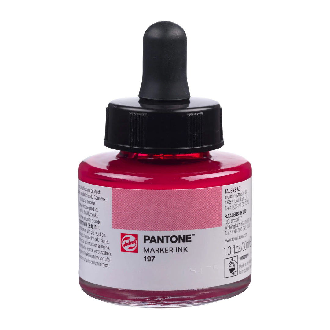 Talens | Pantone Marker-Tinte 30 ml 197 - Kidis Art