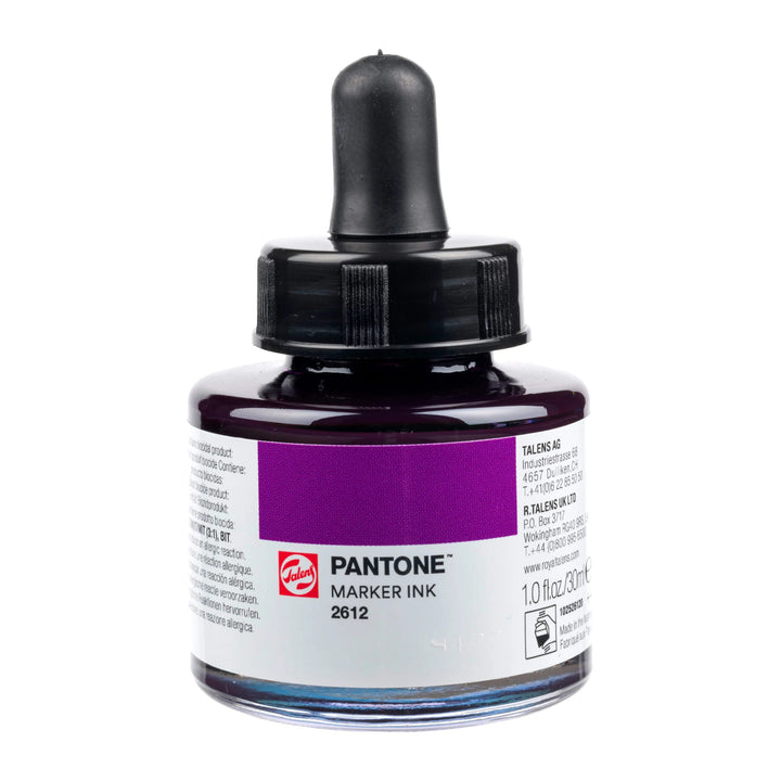 Talens | Pantone Marker-Tinte 30 ml 2612 - Kidis Art