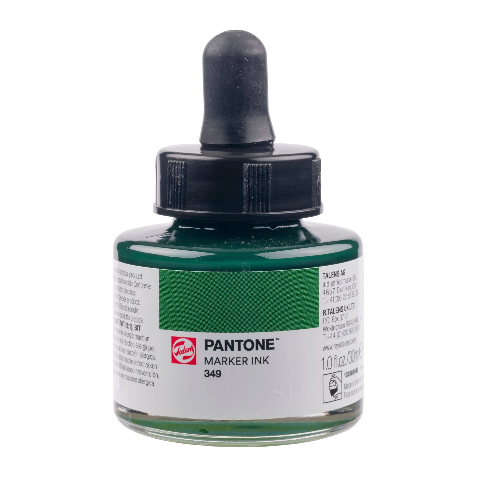 Talens | Pantone Marker-Tinte 30 ml 349 - Kidis Art