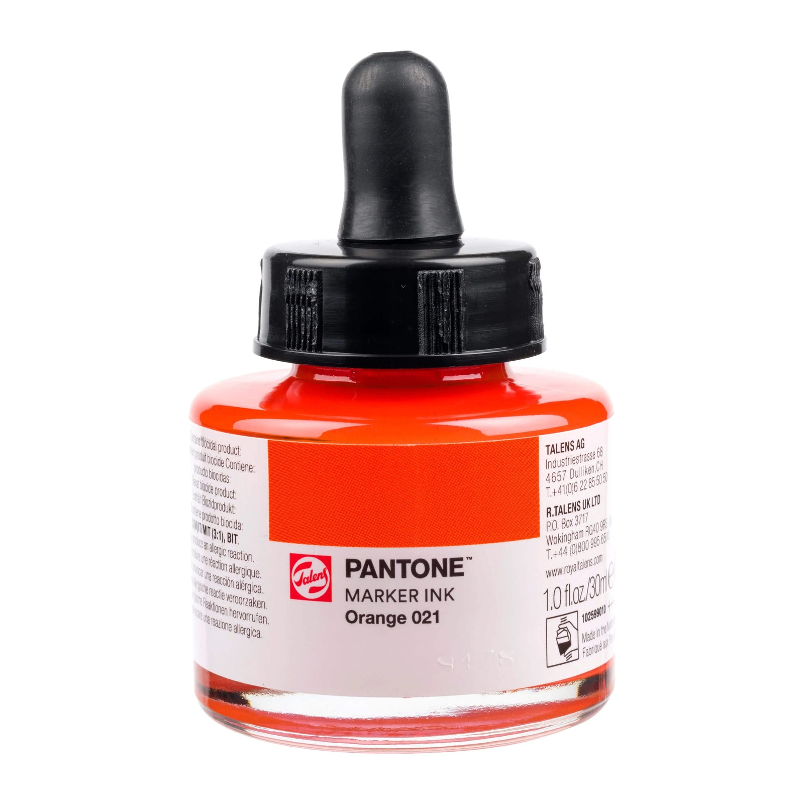 Talens | Pantone Marker-Tinte 30 ml Orange 021 - Kidis Art
