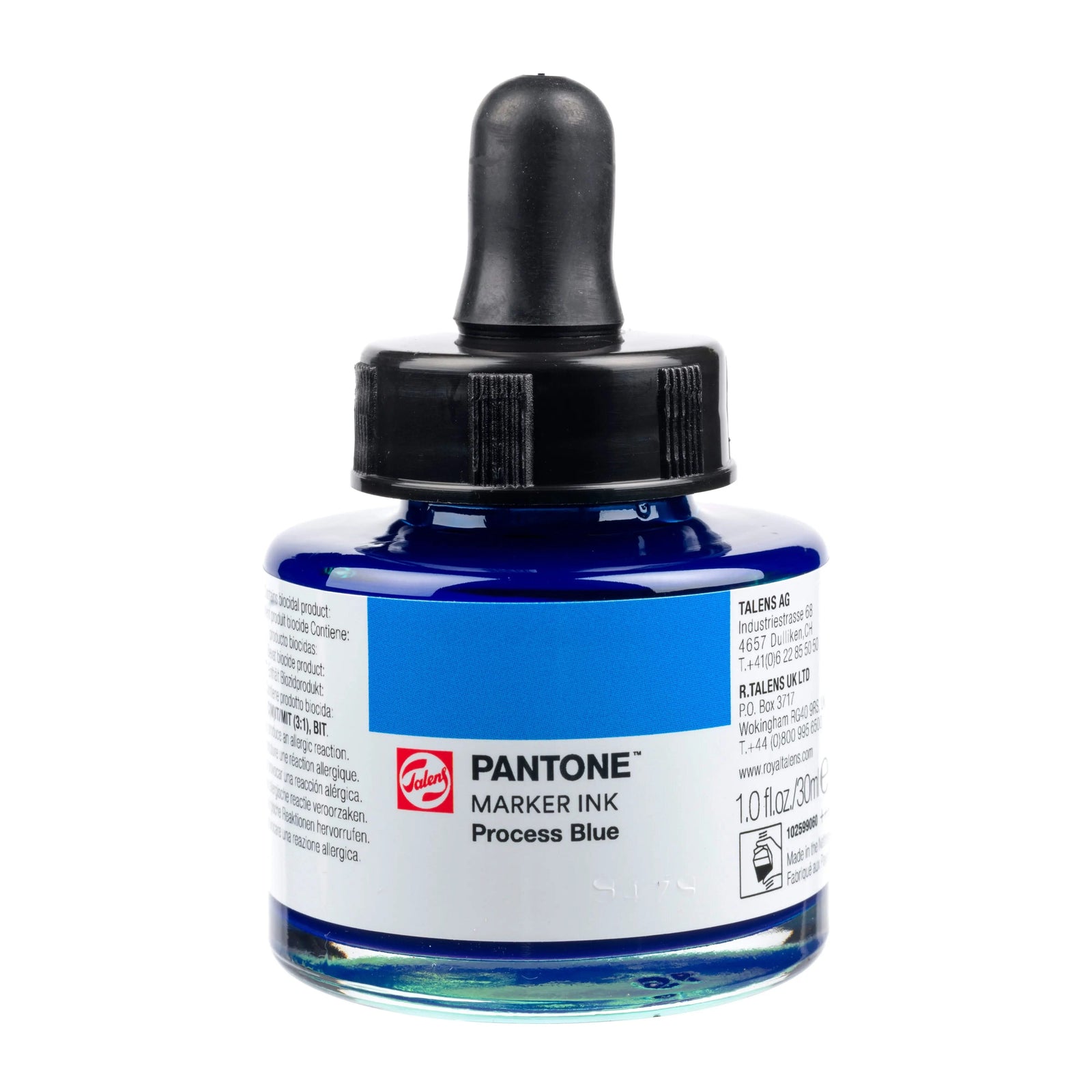 Talens | Pantone Marker-Tinte 30 ml Process Blue - Kidis Art