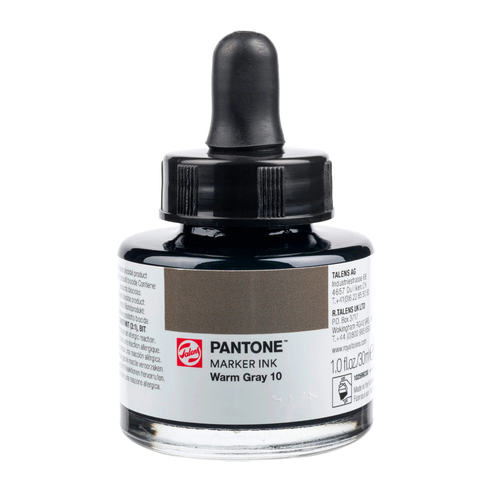 Talens | Pantone Marker-Tinte 30 ml Warm Gray 10 - Kidis Art