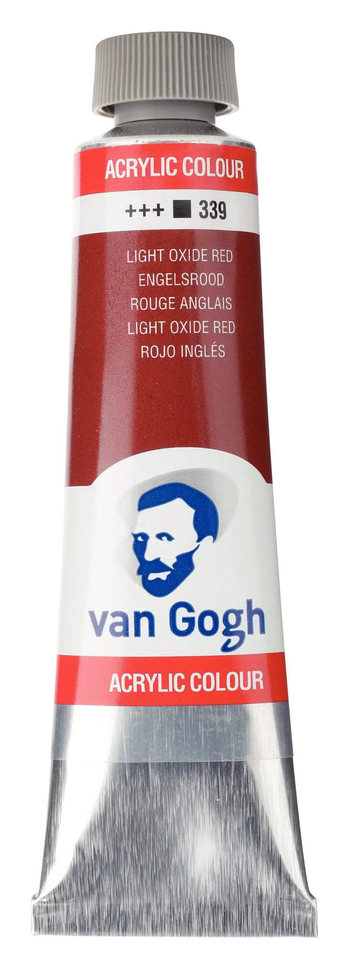 Van Gogh Acrylfarbe Tube 40 ml Englischrot 339 - Kidis Art