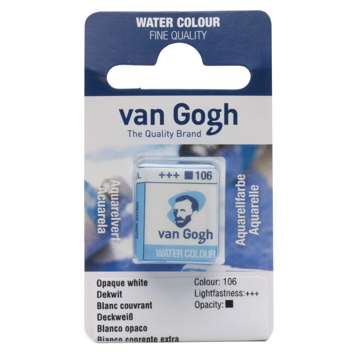 Van Gogh Aquarellfarbe Näpfchen Deckweiß 106 - Kidis Art