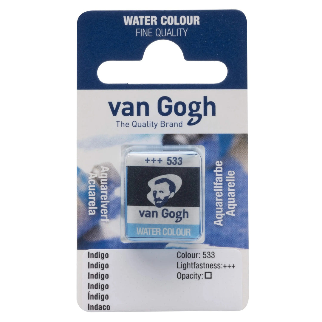 Van Gogh Aquarellfarbe Näpfchen Indigo 533 - Kidis Art