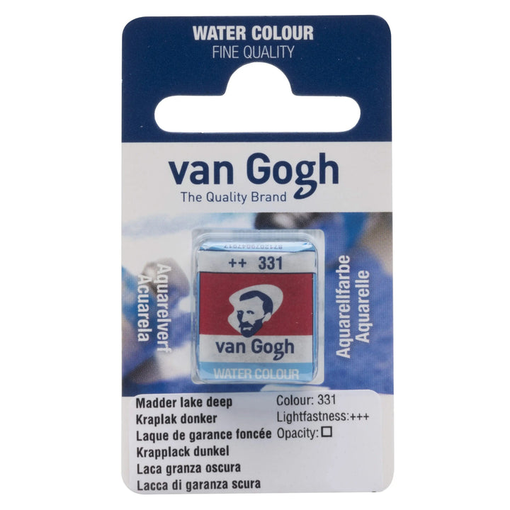 Van Gogh Aquarellfarbe Näpfchen Krapplack Dunkel 331 - Kidis Art