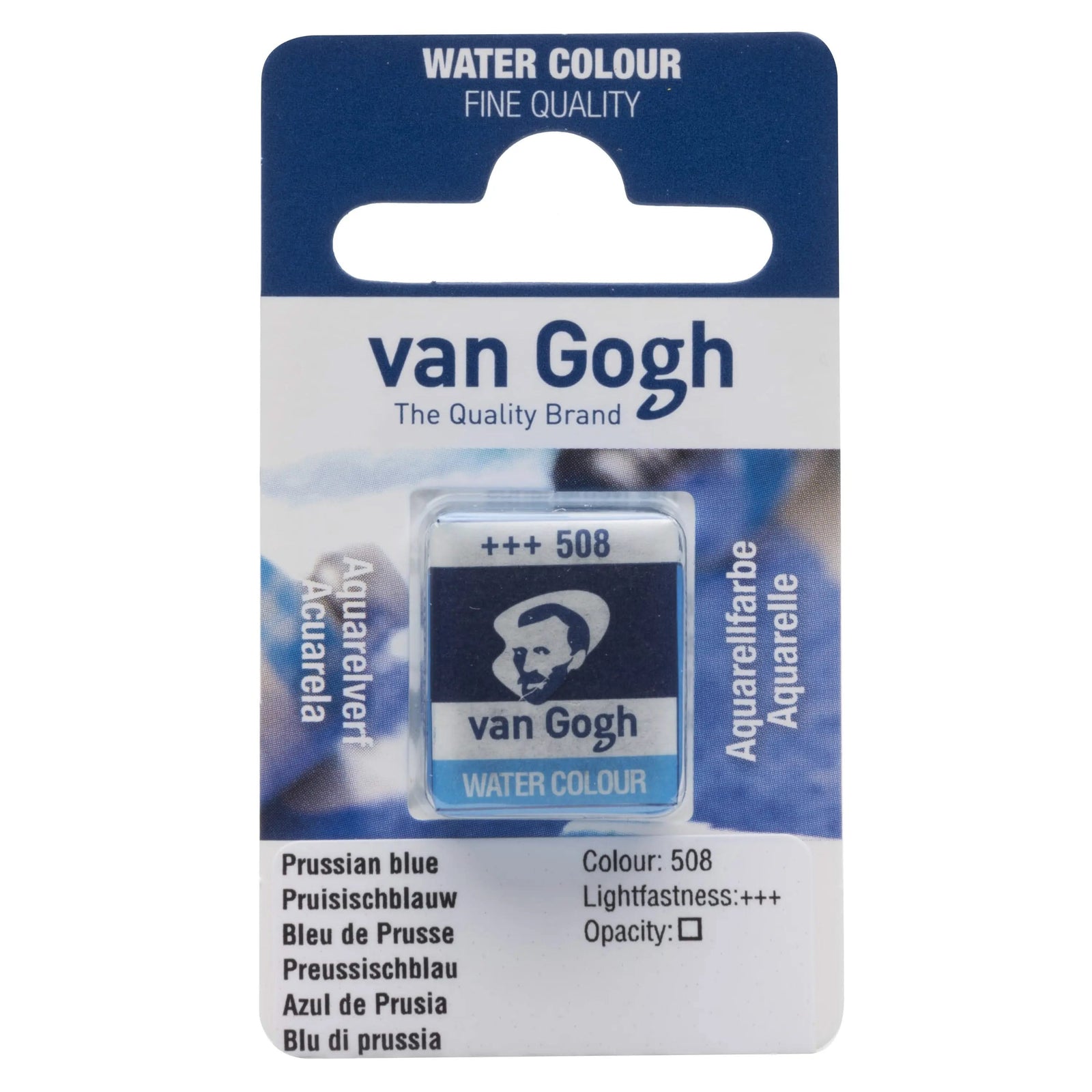 Van Gogh Aquarellfarbe Näpfchen Preussischblau 508 - Kidis Art