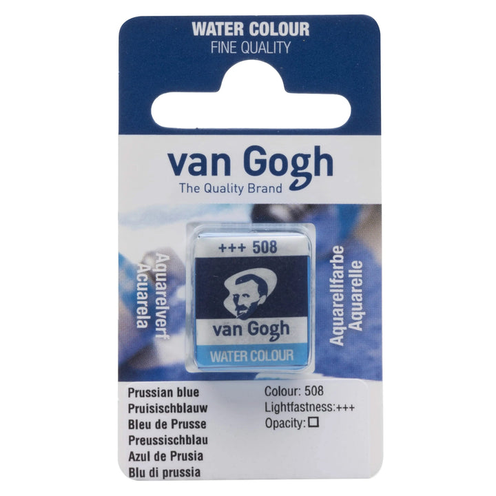 Van Gogh Aquarellfarbe Näpfchen Preussischblau 508 - Kidis Art