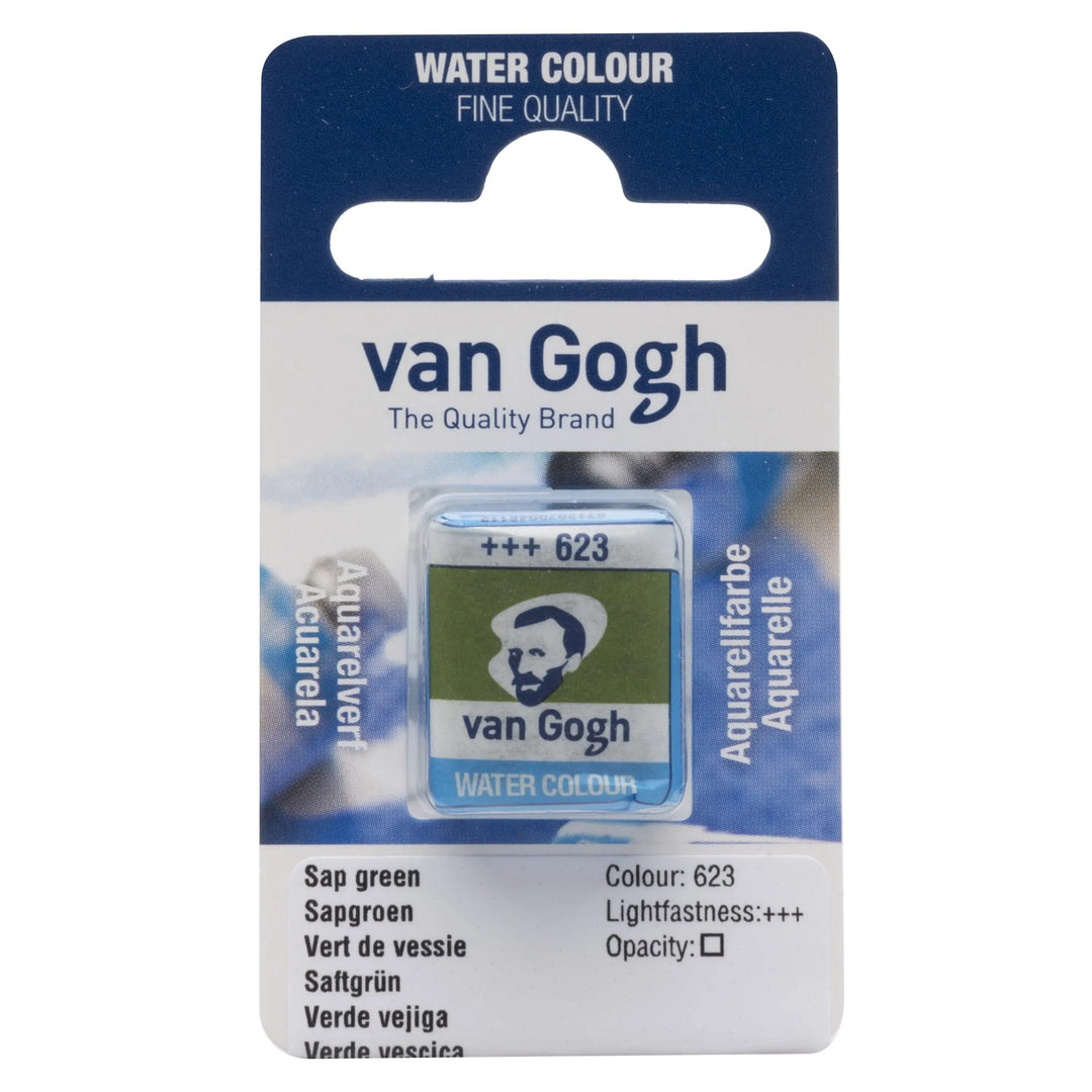 Van Gogh Aquarellfarbe Näpfchen Saftgrün 623 - Kidis Art