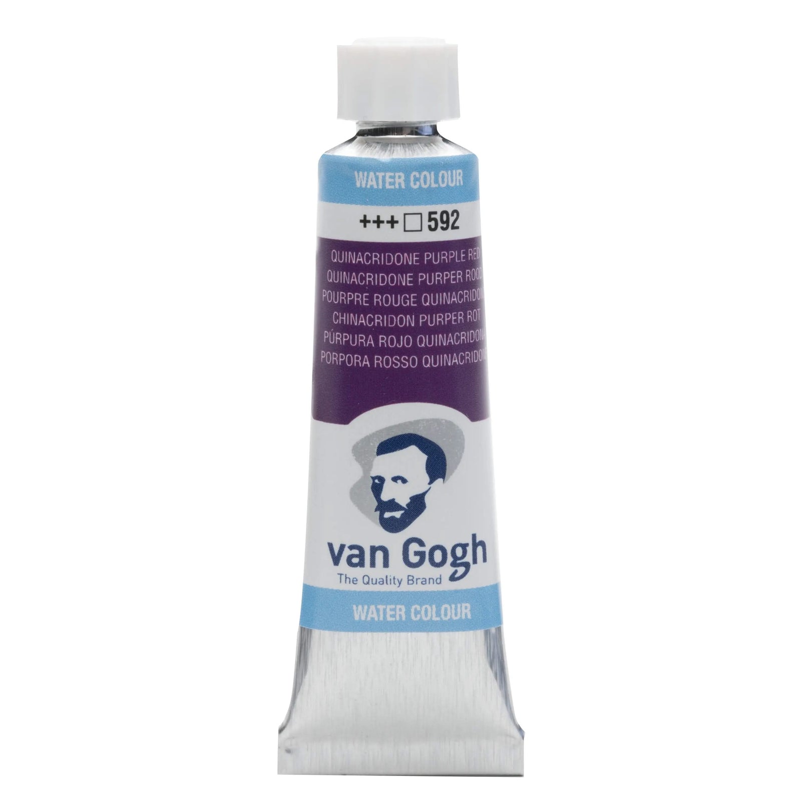 Van Gogh Aquarellfarbe Tube 10 ml Chinacridon Purper Rot 592 - Kidis Art