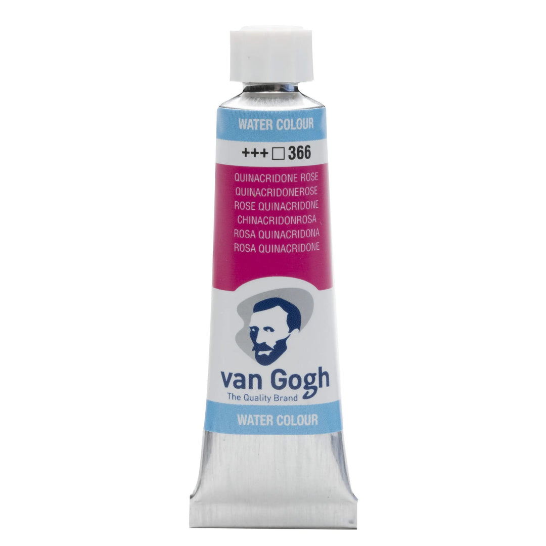 Van Gogh Aquarellfarbe Tube 10 ml Chinacridonrosa (Primär) 366 - Kidis Art