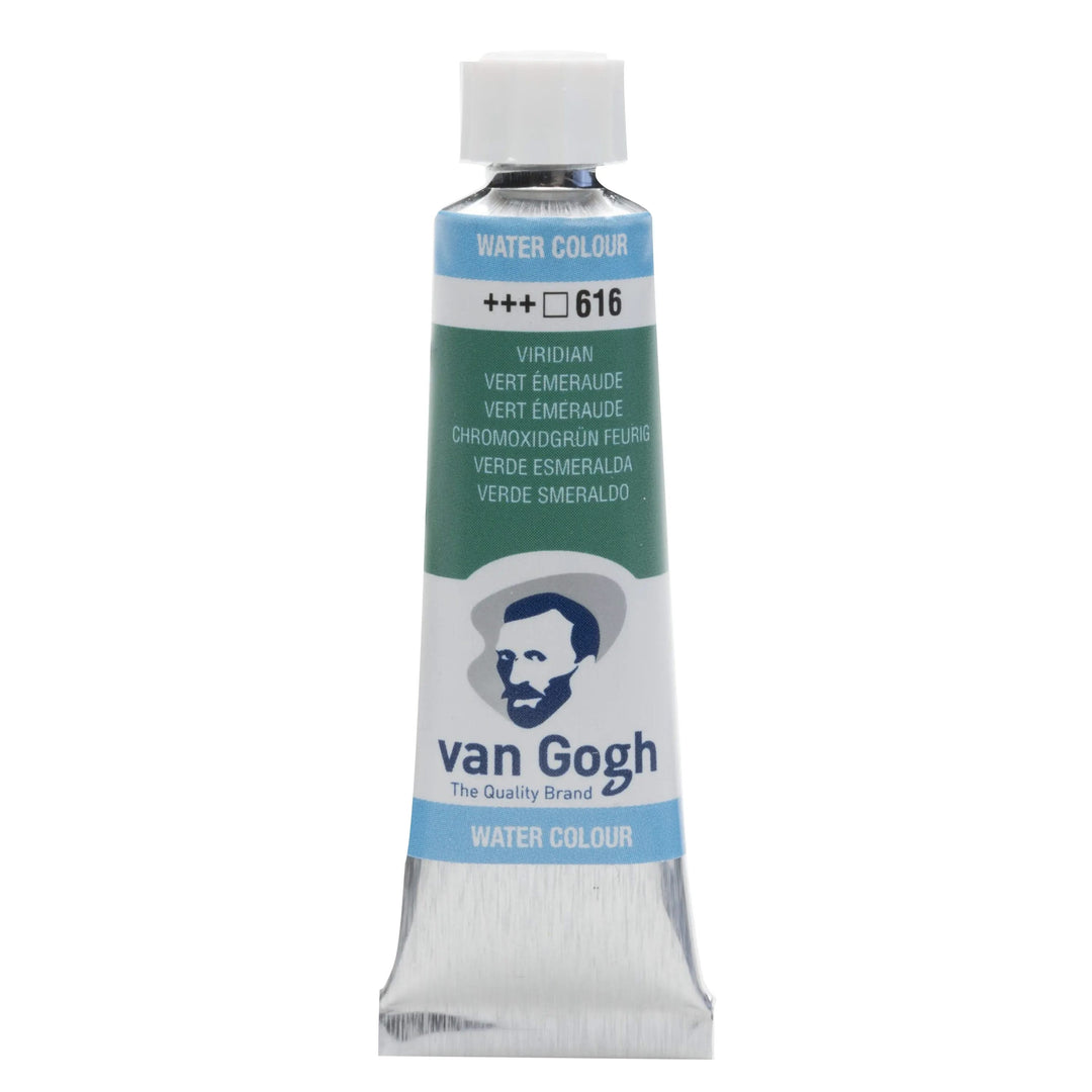 Van Gogh Aquarellfarbe Tube 10 ml Chromoxidgrün Feurig 616 - Kidis Art