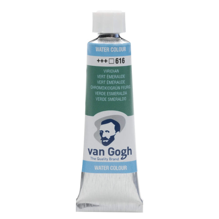 Van Gogh Aquarellfarbe Tube 10 ml Chromoxidgrün Feurig 616 - Kidis Art