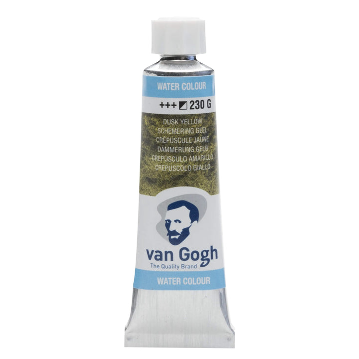 Van Gogh Aquarellfarbe Tube 10 ml Dämmerung Gelb 230 - Kidis Art