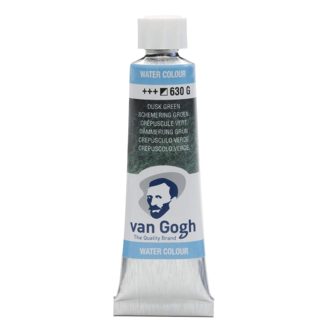 Van Gogh Aquarellfarbe Tube 10 ml Dämmerung Grün 630 - Kidis Art