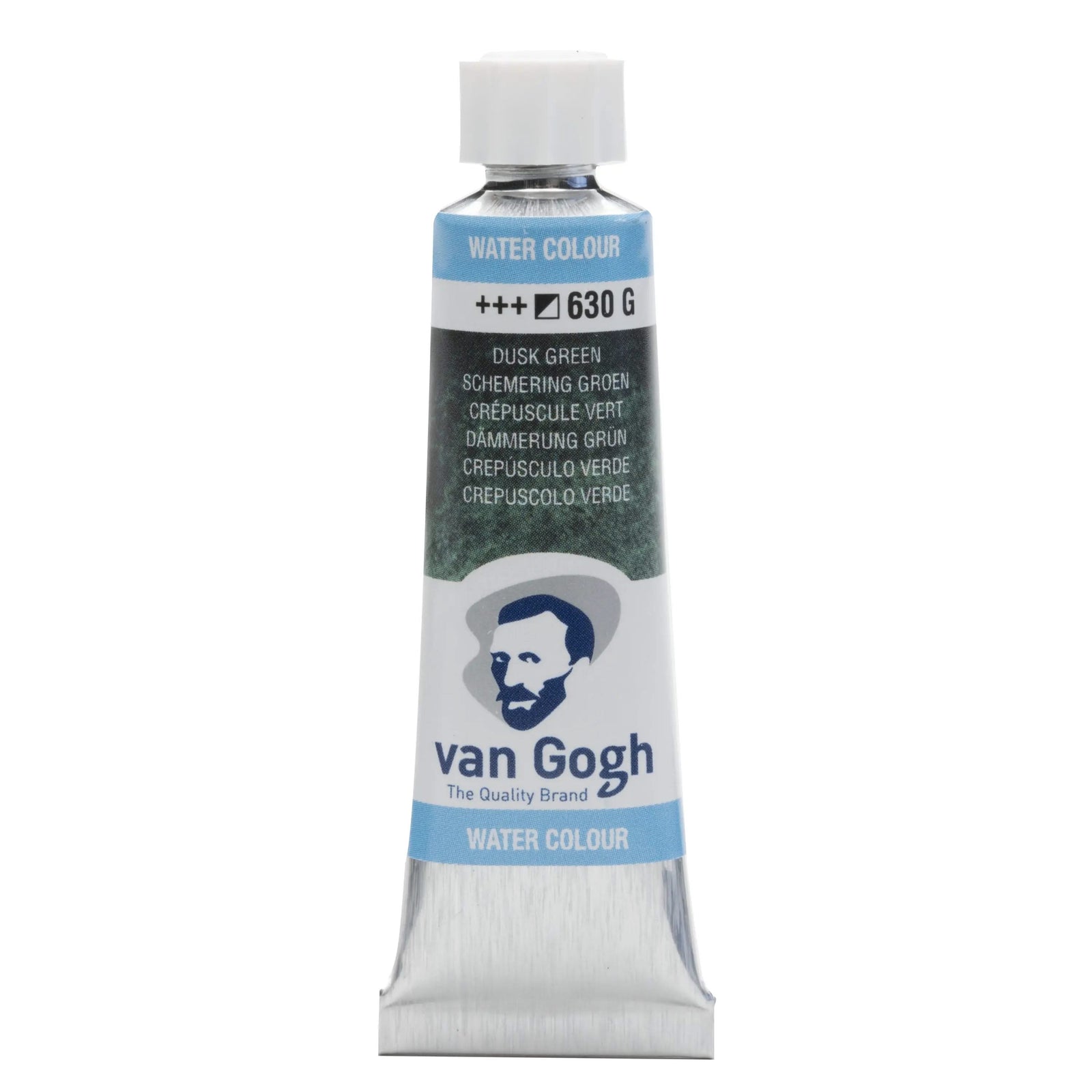 Van Gogh Aquarellfarbe Tube 10 ml Dämmerung Grün 630 - Kidis Art
