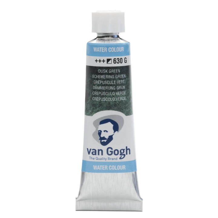 Van Gogh Aquarellfarbe Tube 10 ml Dämmerung Grün 630 - Kidis Art