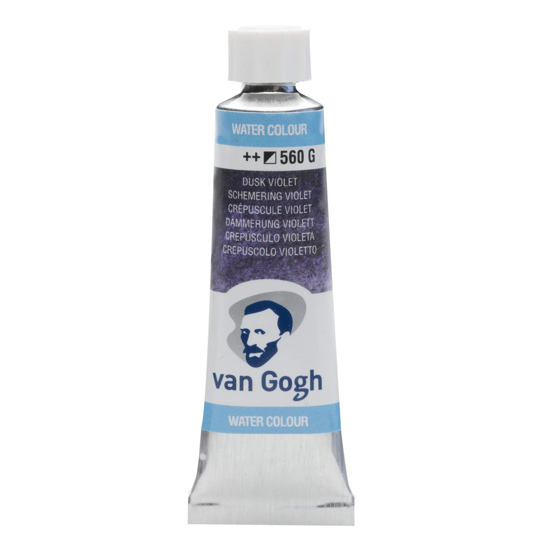 Van Gogh Aquarellfarbe Tube 10 ml Dämmerung Violett 560 - Kidis Art