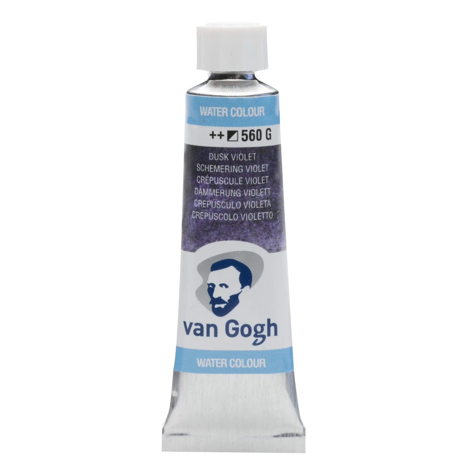 Van Gogh Aquarellfarbe Tube 10 ml Dämmerung Violett 560 - Kidis Art
