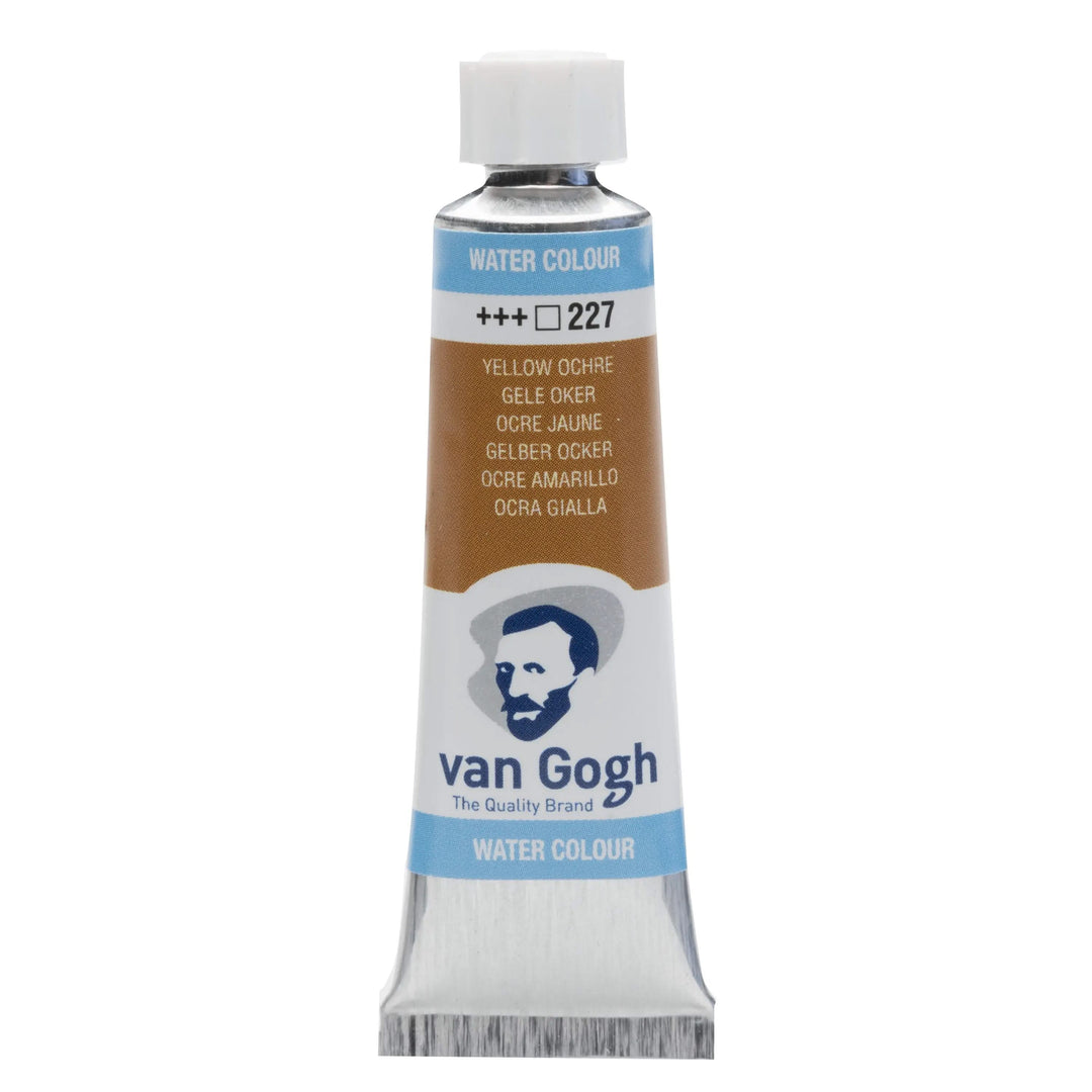 Van Gogh Aquarellfarbe Tube 10 ml Gelber Ocker 227 - Kidis Art