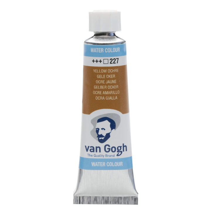 Van Gogh Aquarellfarbe Tube 10 ml Gelber Ocker 227 - Kidis Art