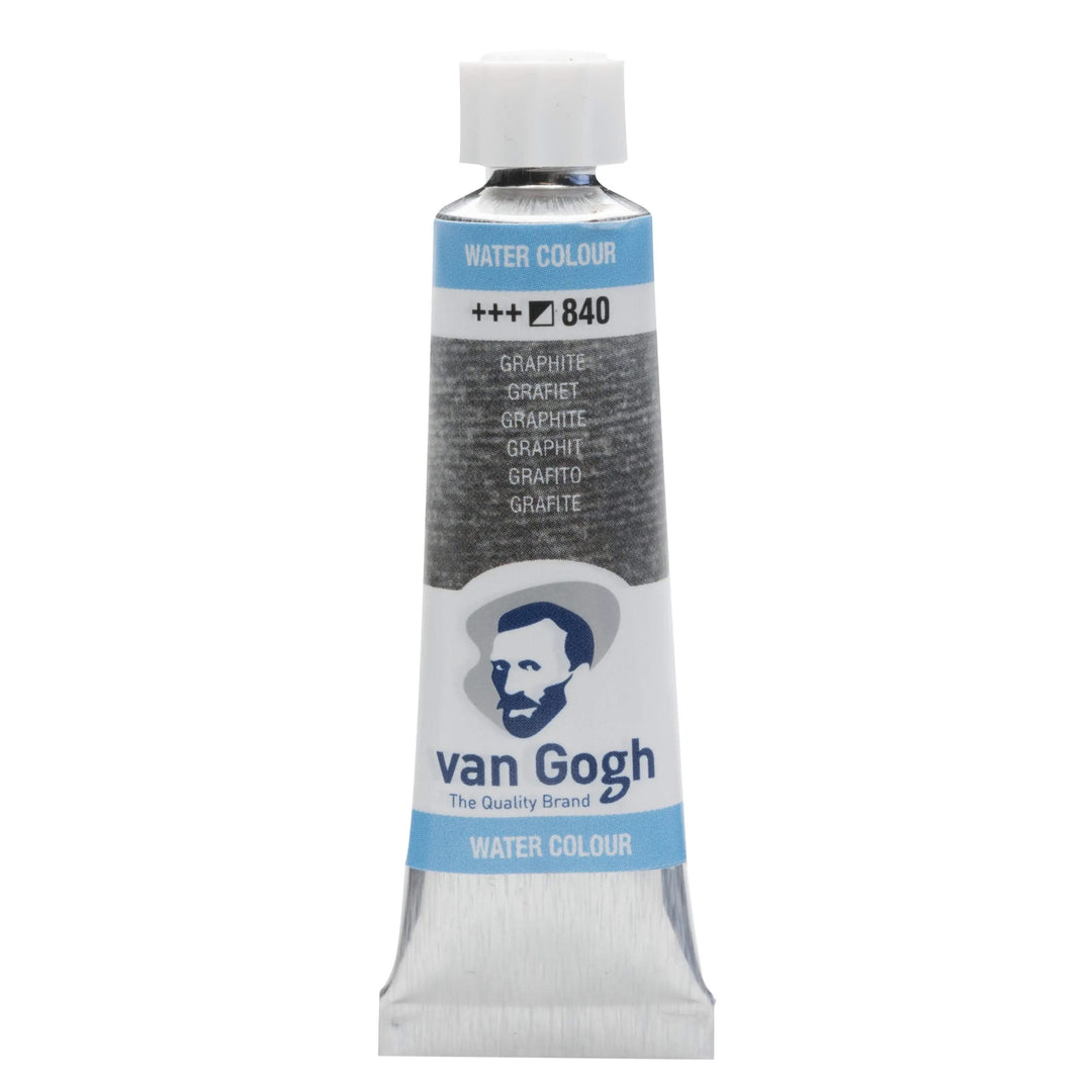 Van Gogh Aquarellfarbe Tube 10 ml Graphite 840 - Kidis Art