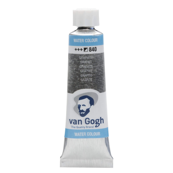 Van Gogh Aquarellfarbe Tube 10 ml Graphite 840 - Kidis Art